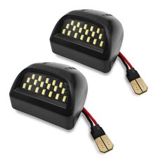 2PCS LED License Plate Light Tag Lamp, Compatible with Chevy Silverado 1500