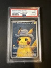 2023 POKEMON SVP EN-SV BLACK STAR PROMO #085 PIKACHU WITH GREY FELT HAT PSA 8