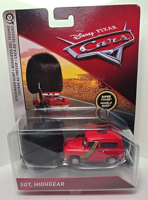 DISNEY PIXAR CARS 2 - SGT. HIGHGEAR QUEENS GUARD - LAND ROVER