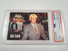 1995 Cardz WCW Main Event Ric Flair Wrestling Card PSA 9 WWE WWF TNA AEW NWA AWA