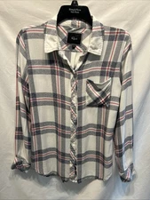 Rails Flannel Shirt Women’s XS Soft Plaid Button Up Gorpcore Outdoorsy Western