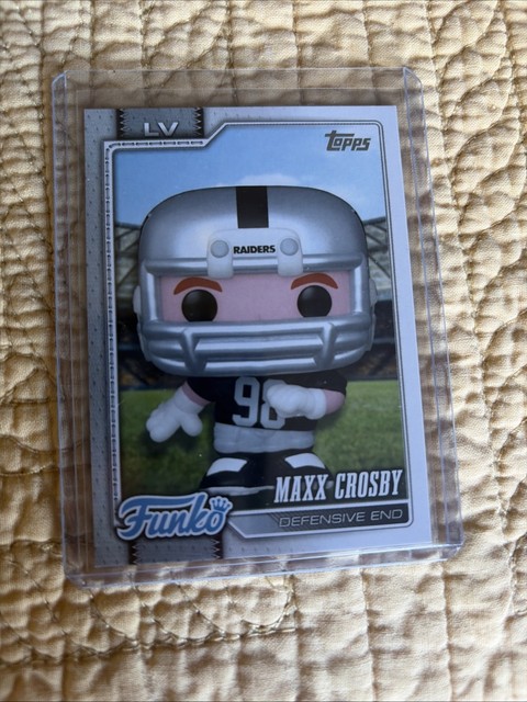 Topps 2026 Maxx Crosby Funko Pop Card-9 SSP Case Hit