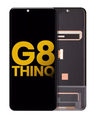 Original OLED Display Touchscreen Digitizer  for LG G8 ThinQ Aurora Black Frame
