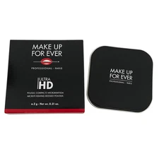 NEW Make Up For Ever Ultra HD Microfinishing Pressed Powder 6.2g (1 Translucent)