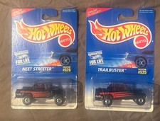 Hot Wheels Error 1996 Trailbuster On Neet Streeter 526 Card