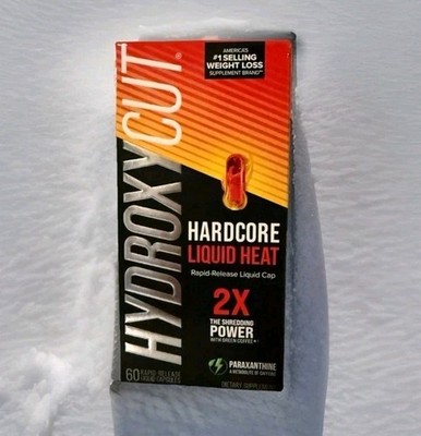 Hydroxycut Hardcore Liquid Heat Weight Loss Supplement Thermogenic 60 Ct Ex01/27