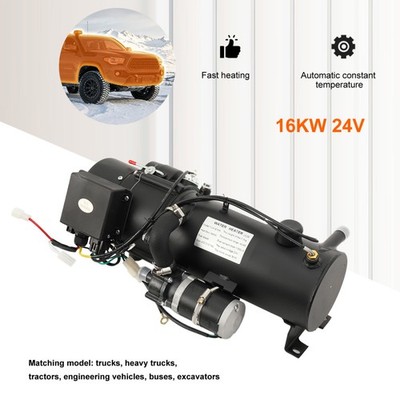 16KW Auto Diesel Heating Boiler 24V Diesel Truck Engine Preheater Parking