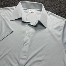 Collars and Co Polo Mens Small Light Blue Original Dress Collar English Spread