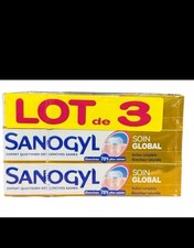 Sanogyl SOIN GLOBAL  3 PACKS  75ml Each FREE SHIPPING