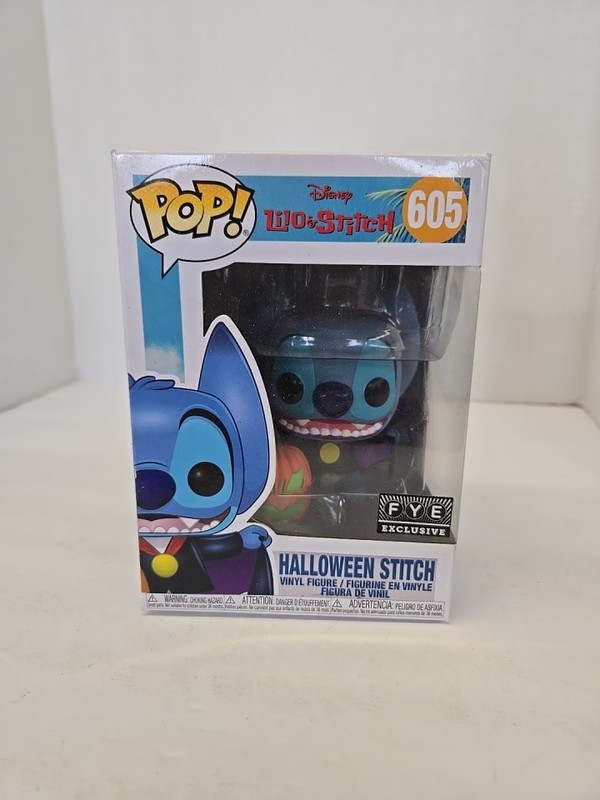 Funko POP! Disney Lilo & Stitch Halloween Stitch #605 FYE Exclusive Vinyl