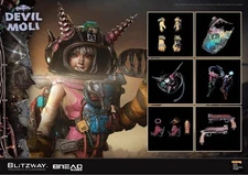 Blitzway Hunters BW UMS 12001 blitzway DEVIL MOLI 1/6 (Check Hot To