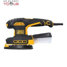 Detail Mouse Sander 250W 2pcs Backing Pads Dust Box 6 Adjustable Speed WARRANTY