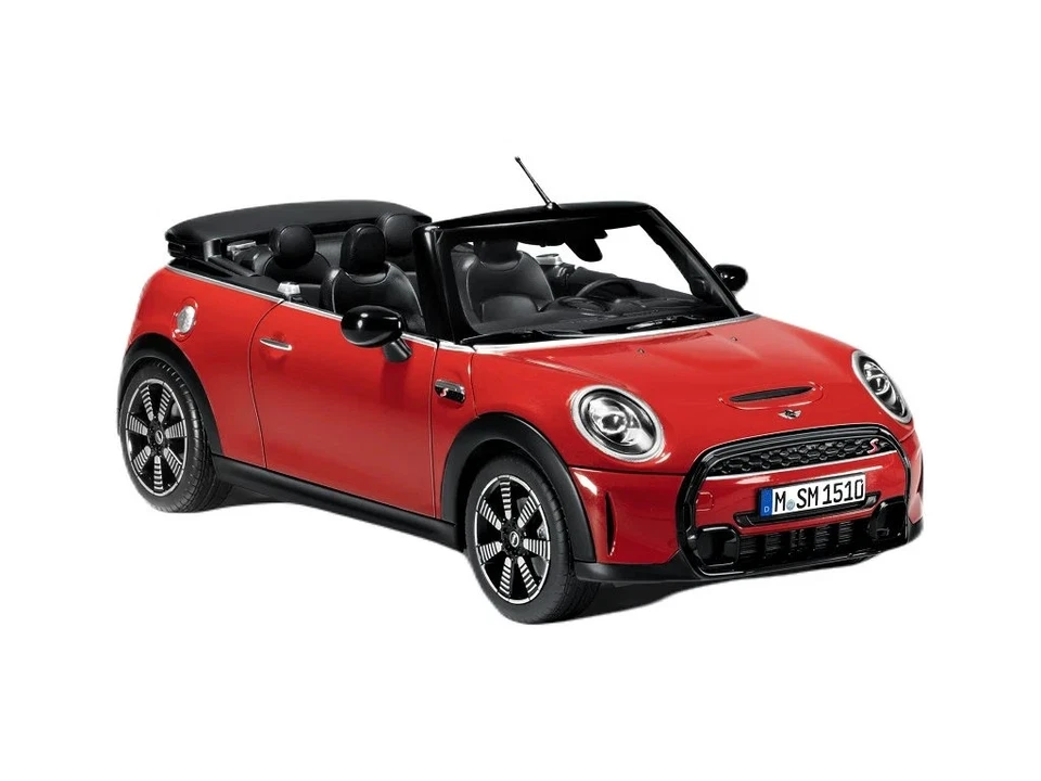 BMW Mini Genuine Car Model NOREV Mini Cooper S Chili Red 1:18 80435A21539 - Image 2 of 4