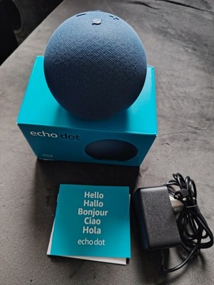 Amazon Echo Dot 5. Generation Smart Speaker - Tiefseeblau