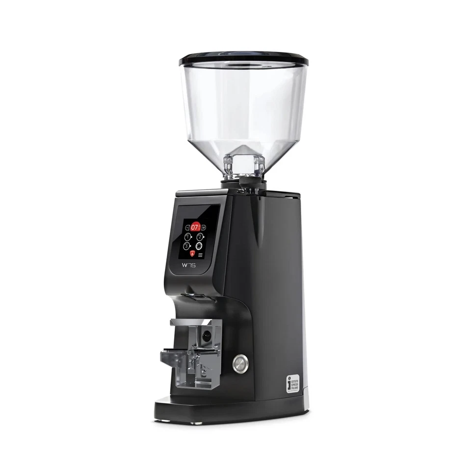 Eureka Atom W 75 Commercial Espresso Grinder | 75mm | Grind By Weight | Black