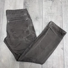 KUHL Rydr Pants Mens 32x30 Green Outdoor Hiking Heavy Twill Vintage Patina Dye