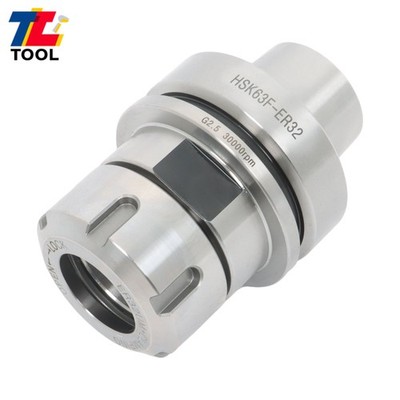 HSK63F ER32 Precision Collet Chuck Short Style G2.5 24000 RPM H30-FS-S