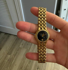 Movado Museum Women s Quartz Analog Watch Bla...