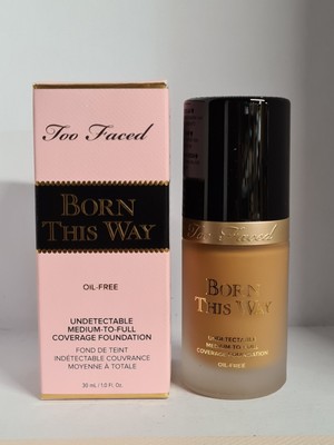 TOO FACE BORN THIS WAY ÖLFREIE NICHT NACHWEISBARE FOUNDATION 30ML Farbton Butter Pekannuss