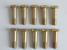 10 x Dished Hex Head Aircraft Bolts, 5/16" UNF, 0.7" Grip, NAS6605-11 F6