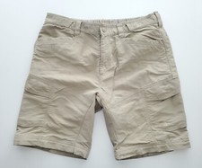The North Face Beige Nylon Men s Sz L x 10" Outdoor Casual Cargo Shorts