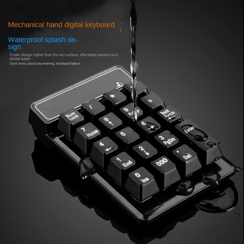 Wired Keyboard Computer Bluetooth Small Keyboard Accounting Supplies