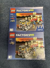 LEGO Factory 10200 Custom Car Garage 99.99% Complete W/Box, Instructions, & CD