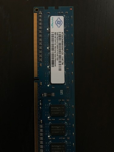 a total of 8GB Nanya RAM, 4 sticks, PC3-10600U-9-10-A0. 1333 for a cup of coffee - Picture 2 of 2