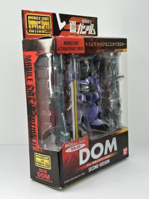 BANDAI MS-09 DOM フィギュア Amazon.com: Gundam MSiA Action Figure Wing Gundam MS-09 Dom Second