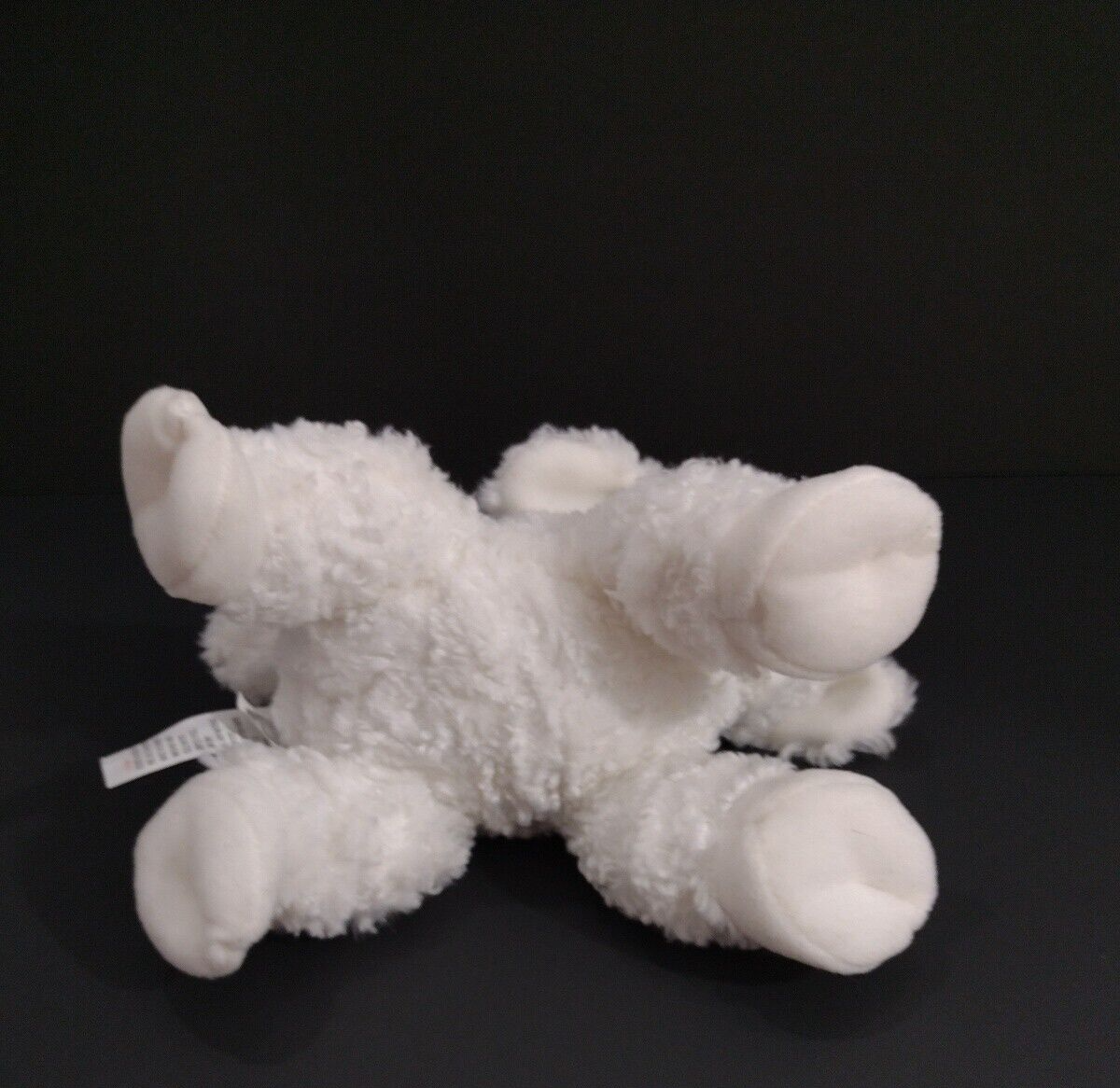 Baby Gund Winky White Lamb Sheep Rattle Plush Stuffed Animal Machine