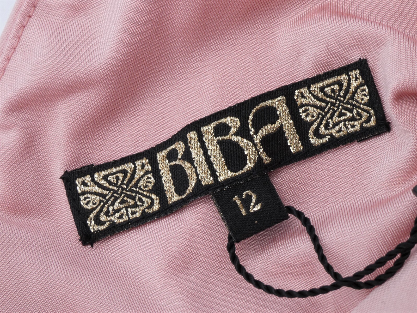 Biba Dip Hem Maxi Blush Pink Occasion Prom Dress Size 12 eBay