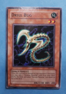 Yugioh - COMMON - PSV-078 - Drill Bug - NEAR MINT/MINT - FREE SHIPPING
