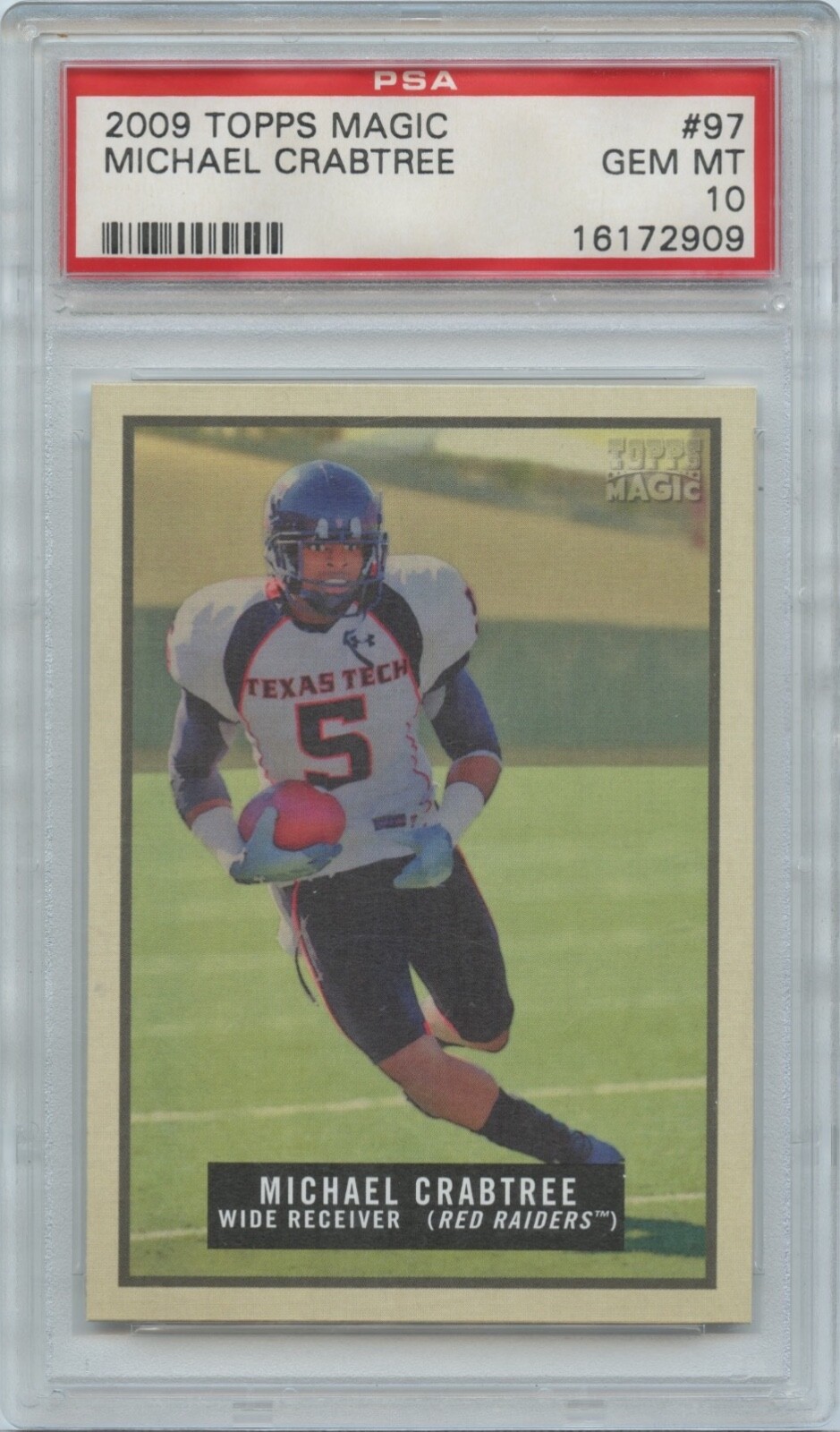 Michael Crabtree Topps Magic #97 Base