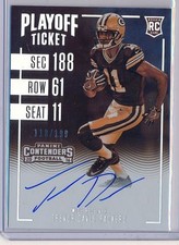2016 Panini Contenders Football Cards - SP/SSP Print Runs Added 15