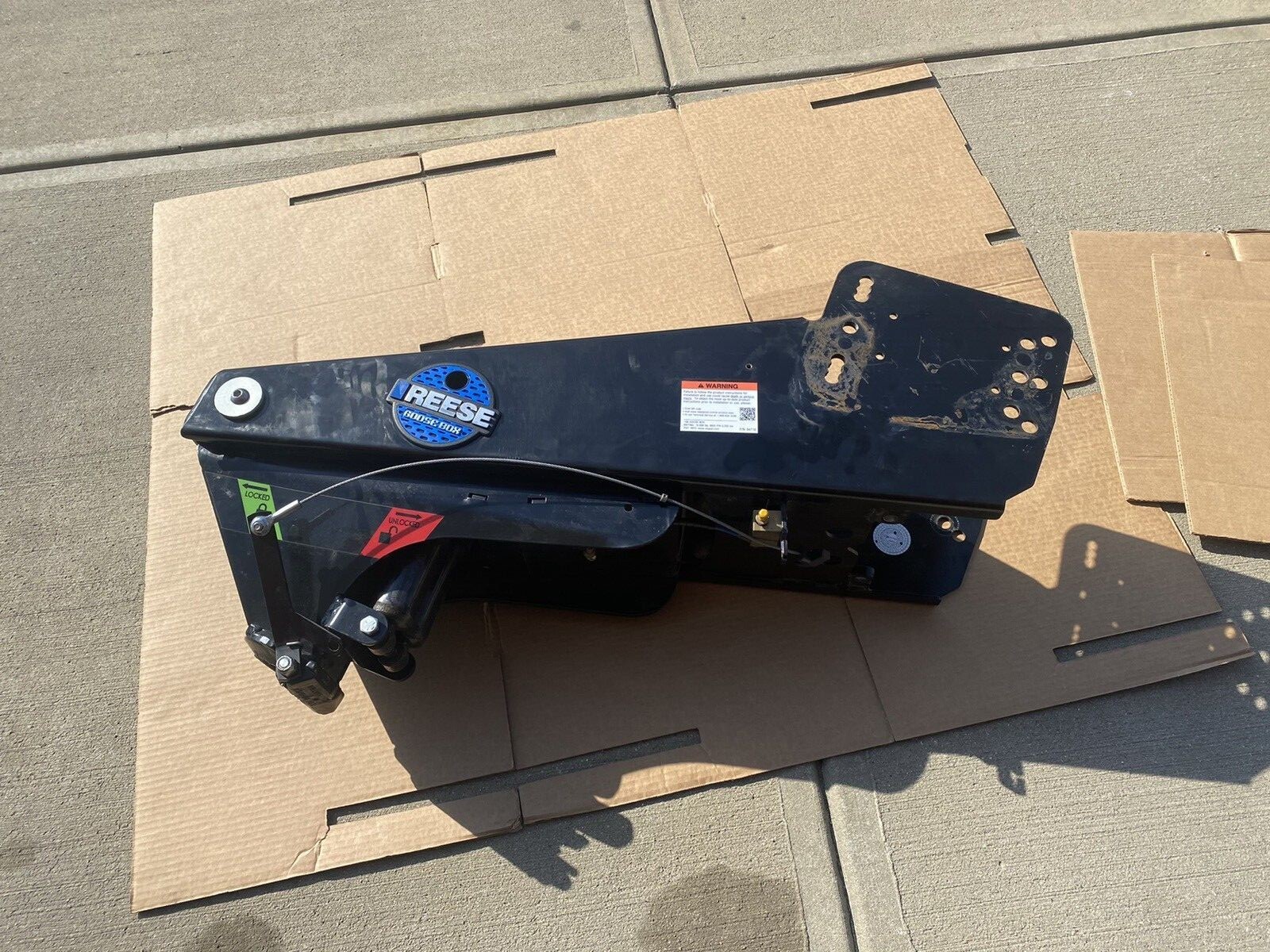 Reese Goose Box RV Coupler Pin Box 16K Reese part 94716 eBay