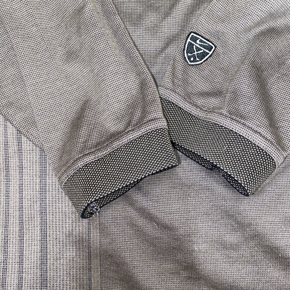 Nike Golf Polo long sleeve Brown XXL Cotton eBay