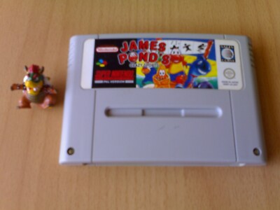   JAMES POND'S CRAZY SPORTS Super Nintendo Snes PAL  
