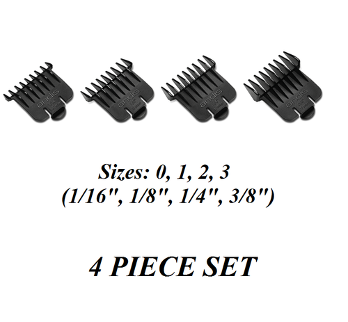andis chrome comb attachments