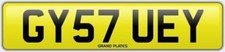 STUEY REG STUART NUMBER PLATE STU GY57 UEY NO FEES STUEY'S REG 2007 CAR ONWARD