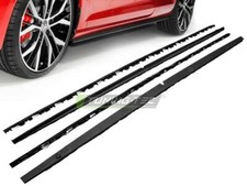 Minigonne laterali sottoporta Volkswagen Golf 7 VII GTI look nere