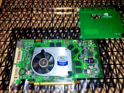 NVidia Quadro FX 1400 128 MB (350/600) SLI PCI-Ex Professional