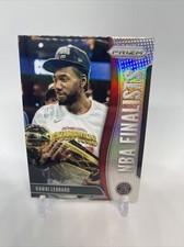 2019 Panini Prizm Kawin Leonard Silver Prizm NBA Finalists