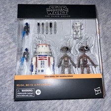 Star Wars The Mandalorian Black Series R5-D4  BD-72 & Pit Droids - sealed