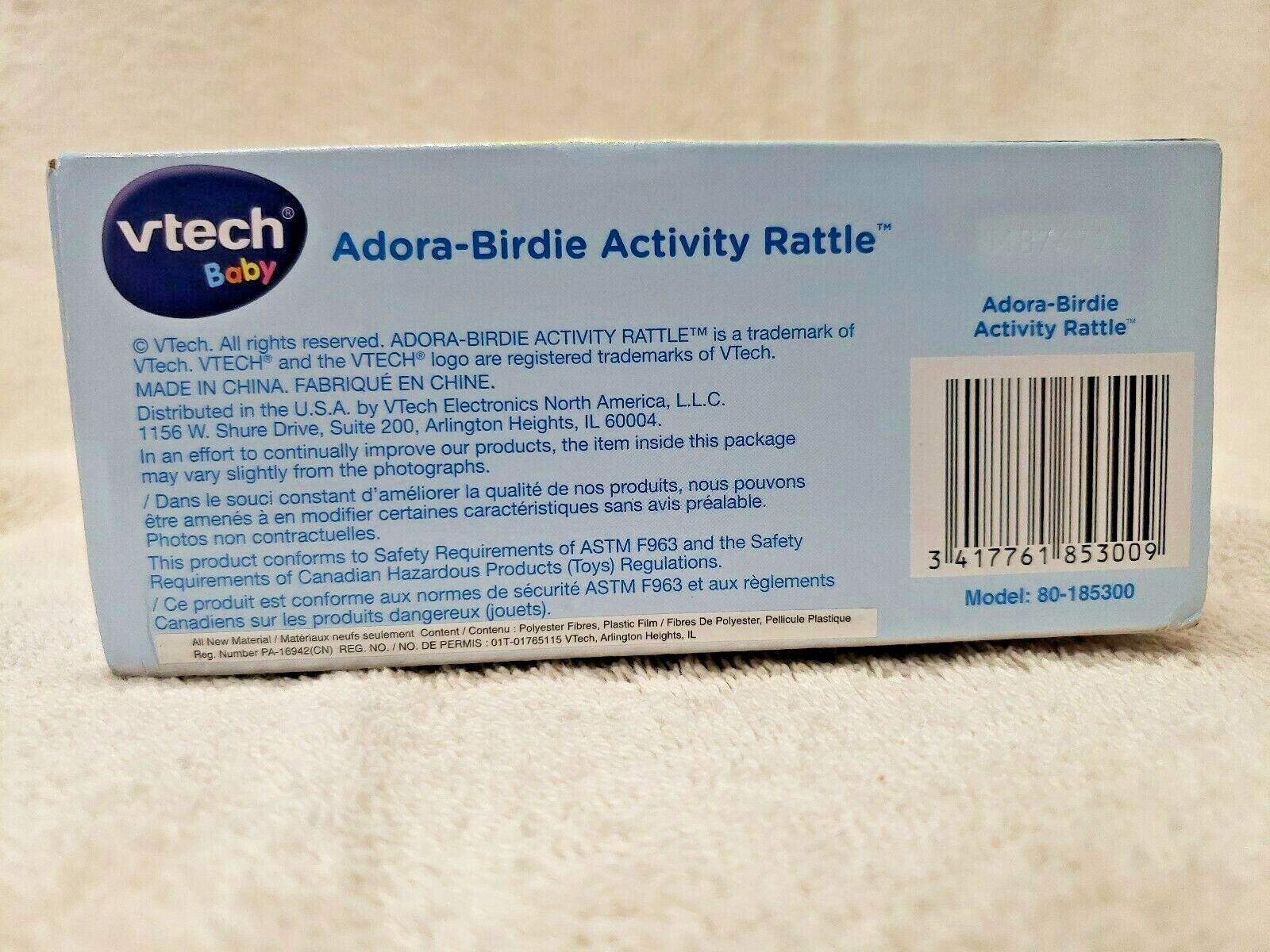 vtech soft singing birdie rattle