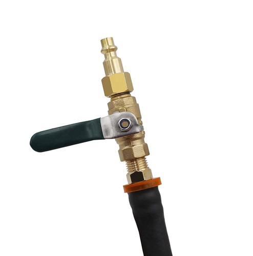 Kit Invernale Soffiatore Adattatore Compressore Aria Giardino Tubo Rubinetto Valvola - Foto 7 di 10