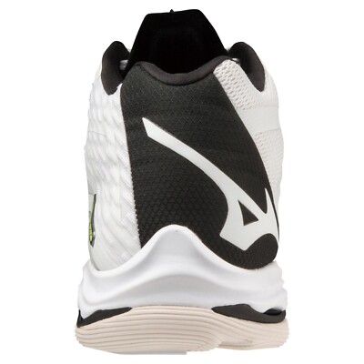 Mizuno Wave Lightning Z7 MID Volleyball Shoes White Black V1GA2250