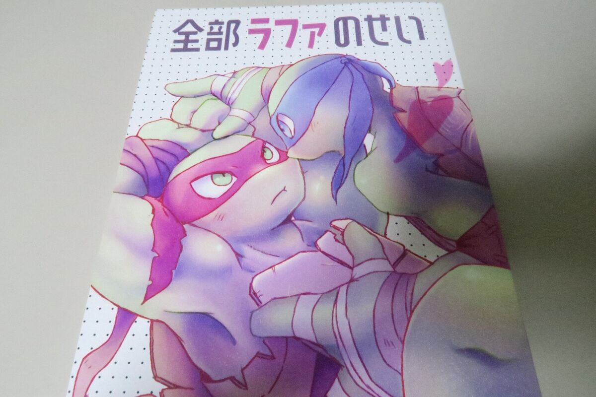 Teenage Mutant Ninja Turtles doujinshi LxR (A5 54pages Teenage Mutant Ninja Turtles doujinshi LxR (A5 54pages