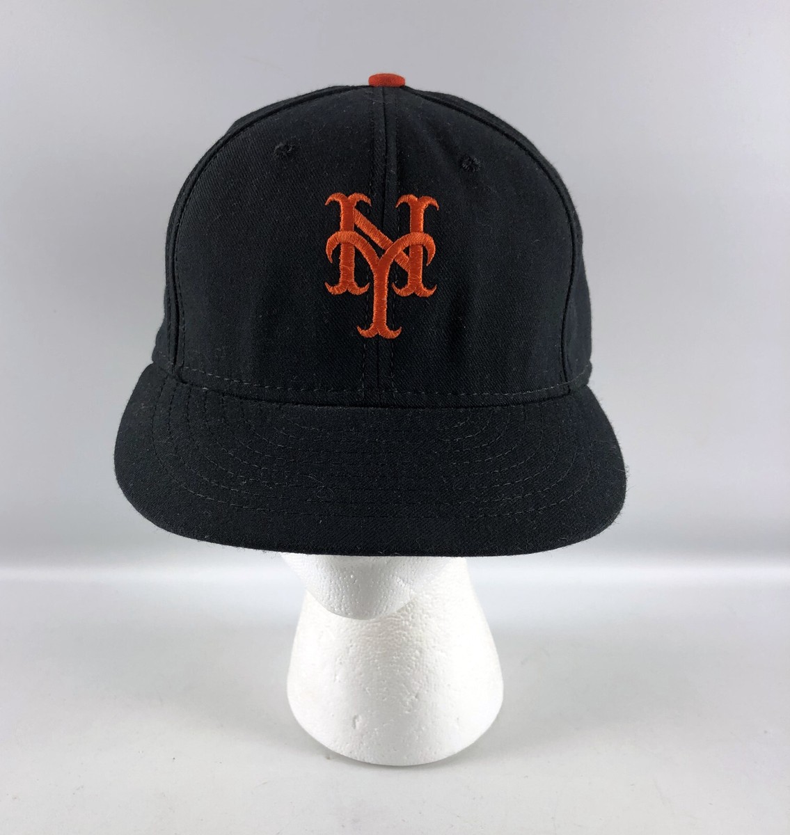 New York Giants Fitted Baseball Hat American Needle Black New York Giants Fitted Baseball Hat American Needle Black