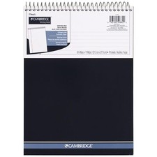 Notebook Business Notebook 8-1/2" x 11" 70 Sheets College Ruled Top Wirebound...