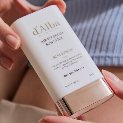 d'Alba Air Fit Fresh Sun Stick 19g LSF50+/PA++++, Koreanische Kosmetik, Probe